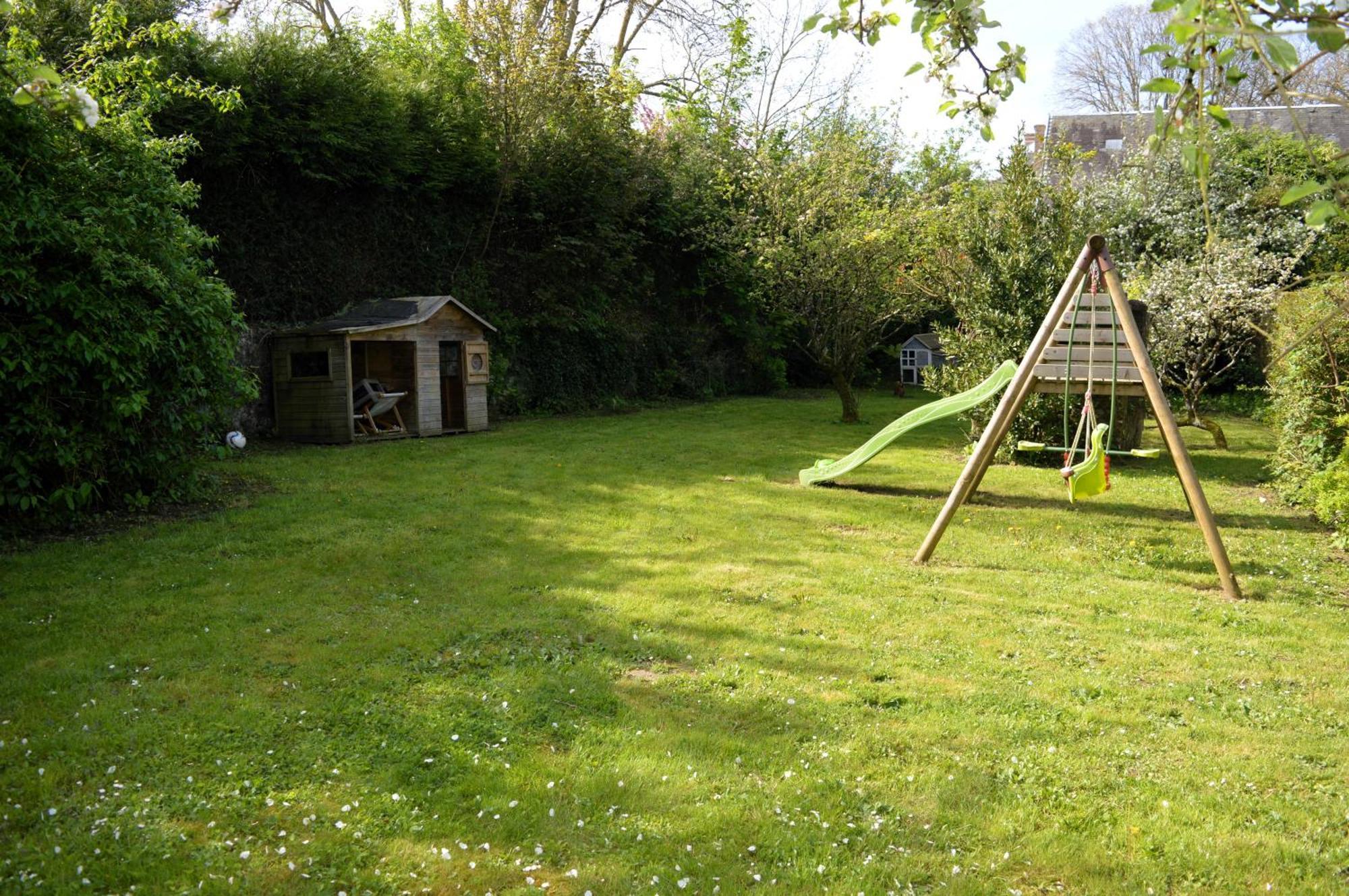 L'Auberge Du Lavoir, Maison En Pierres Avec Jardin Cairon Exterior foto